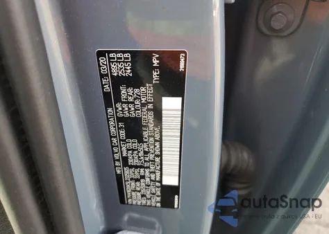 2020 Volvo Xc40 T5 Momentum z USA, uszkodzony, nr VIN YV4162UK5L2325825